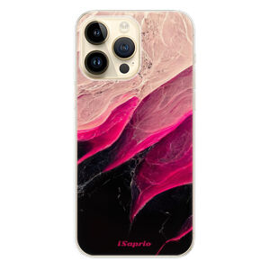 Odolné silikónové puzdro iSaprio - Black and Pink - iPhone 14 Pro Max