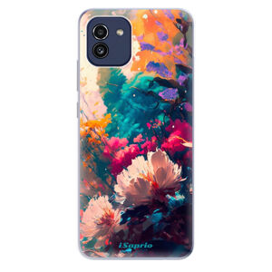 Odolné silikónové puzdro iSaprio - Flower Design - Samsung Galaxy A03