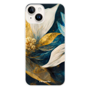 Odolné silikónové puzdro iSaprio - Gold Petals - iPhone 15