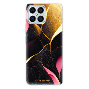 Odolné silikónové puzdro iSaprio - Gold Pink Marble - Honor X8