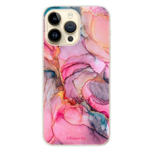Odolné silikónové puzdro iSaprio - Golden Pastel - iPhone 14 Pro Max