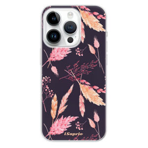 Odolné silikónové puzdro iSaprio - Herbal Pattern - iPhone 15 Pro