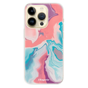 Odolné silikónové puzdro iSaprio - New Liquid - iPhone 14 Pro