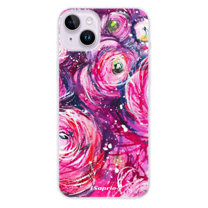 Odolné silikónové puzdro iSaprio - Pink Bouquet - iPhone 14 Plus