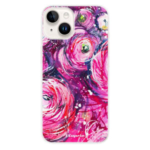 Odolné silikónové puzdro iSaprio - Pink Bouquet - iPhone 15