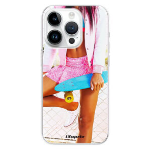 Odolné silikónové puzdro iSaprio - Skate girl 01 - iPhone 15 Pro