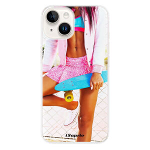 Odolné silikónové puzdro iSaprio - Skate girl 01 - iPhone 15 Plus