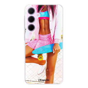 Odolné silikónové puzdro iSaprio - Skate girl 01 - Samsung Galaxy A55 5G