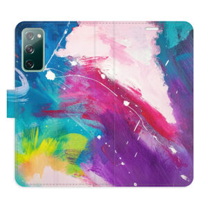 Flipové puzdro iSaprio - Abstract Paint 05 - Samsung Galaxy S20 FE