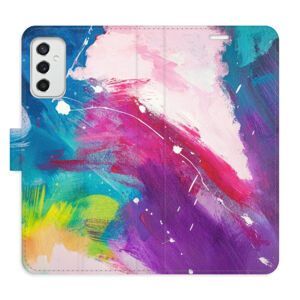 Flipové puzdro iSaprio - Abstract Paint 05 - Samsung Galaxy M52 5G