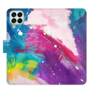 Flipové puzdro iSaprio - Abstract Paint 05 - Samsung Galaxy M53 5G