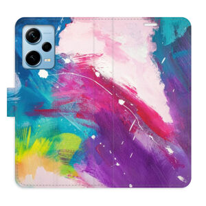 Flipové puzdro iSaprio - Abstract Paint 05 - Xiaomi Redmi Note 12 Pro+ 5G