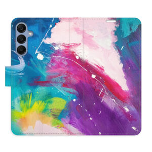 Flipové puzdro iSaprio - Abstract Paint 05 - Samsung Galaxy A25 5G