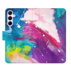 Flipové puzdro iSaprio - Abstract Paint 05 - Samsung Galaxy A35 5G