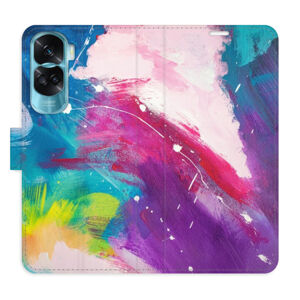 Flipové puzdro iSaprio - Abstract Paint 05 - Honor 90 Lite 5G