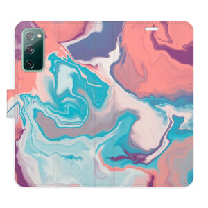Flipové puzdro iSaprio - Abstract Paint 06 - Samsung Galaxy S20 FE
