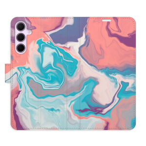 Flipové puzdro iSaprio - Abstract Paint 06 - Samsung Galaxy A55 5G