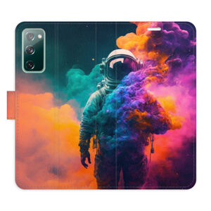 Flipové puzdro iSaprio - Astronaut in Colours 02 - Samsung Galaxy S20 FE
