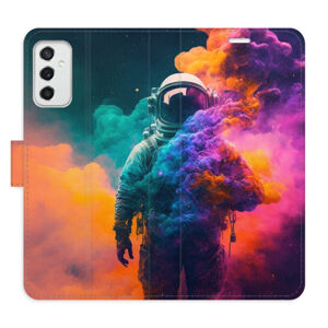 Flipové puzdro iSaprio - Astronaut in Colours 02 - Samsung Galaxy M52 5G