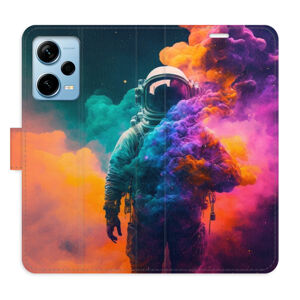 Flipové puzdro iSaprio - Astronaut in Colours 02 - Xiaomi Redmi Note 12 Pro+ 5G