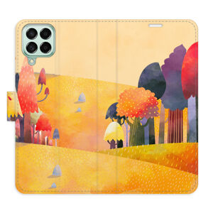 Flipové puzdro iSaprio - Autumn Forest - Samsung Galaxy M53 5G