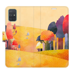 Flipové puzdro iSaprio - Autumn Forest - Samsung Galaxy A71
