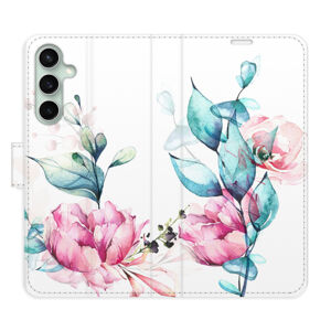 Flipové puzdro iSaprio - Beautiful Flower - Samsung Galaxy S23 FE
