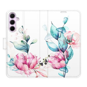 Flipové puzdro iSaprio - Beautiful Flower - Samsung Galaxy A35 5G