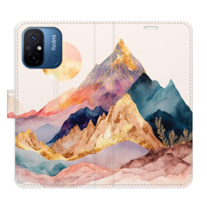 Flipové puzdro iSaprio - Beautiful Mountains - Xiaomi Redmi 12C