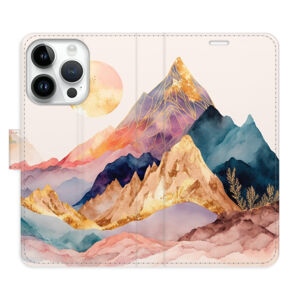 Flipové puzdro iSaprio - Beautiful Mountains - iPhone 15 Pro