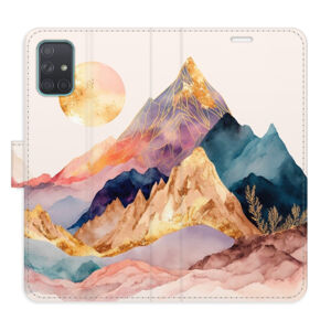 Flipové puzdro iSaprio - Beautiful Mountains - Samsung Galaxy A71