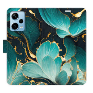 Flipové puzdro iSaprio - Blue Flowers 02 - Xiaomi Redmi Note 12 Pro+ 5G