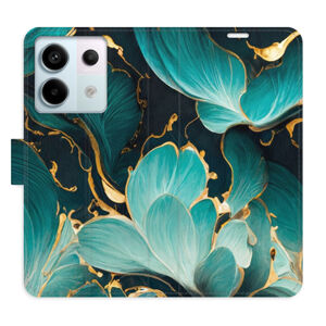 Flipové puzdro iSaprio - Blue Flowers 02 - Xiaomi Redmi Note 13 Pro+ 5G