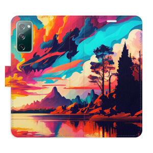 Flipové puzdro iSaprio - Colorful Mountains 02 - Samsung Galaxy S20 FE