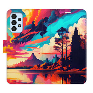Flipové puzdro iSaprio - Colorful Mountains 02 - Samsung Galaxy A33 5G