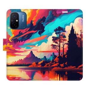 Flipové puzdro iSaprio - Colorful Mountains 02 - Xiaomi Redmi 12C