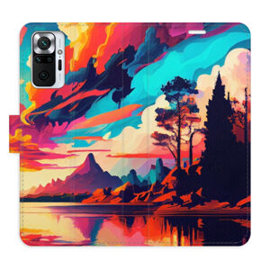 Flipové puzdro iSaprio - Colorful Mountains 02 - Xiaomi Redmi Note 10 Pro