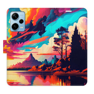 Flipové puzdro iSaprio - Colorful Mountains 02 - Xiaomi Redmi Note 12 Pro+ 5G