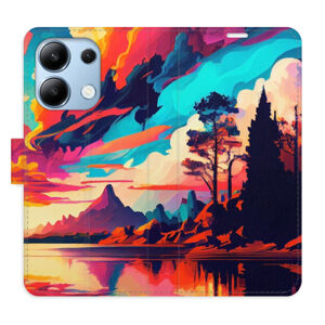 Flipové puzdro iSaprio - Colorful Mountains 02 - Xiaomi Redmi Note 13