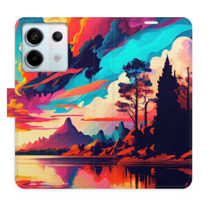 Flipové puzdro iSaprio - Colorful Mountains 02 - Xiaomi Redmi Note 13 Pro+ 5G