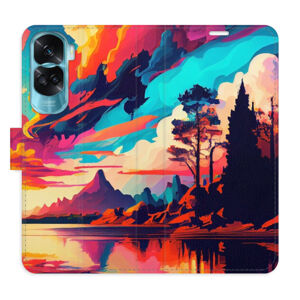 Flipové puzdro iSaprio - Colorful Mountains 02 - Honor 90 Lite 5G