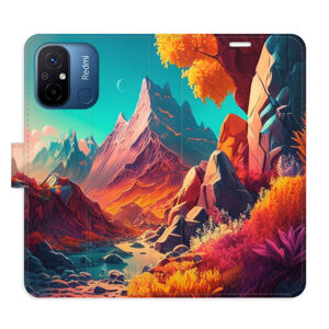 Flipové puzdro iSaprio - Colorful Mountains - Xiaomi Redmi 12C