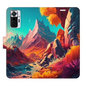 Flipové puzdro iSaprio - Colorful Mountains - Xiaomi Redmi Note 10 Pro