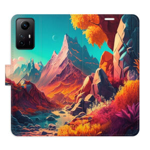 Flipové puzdro iSaprio - Colorful Mountains - Xiaomi Redmi Note 12S
