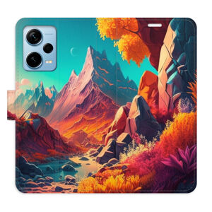 Flipové puzdro iSaprio - Colorful Mountains - Xiaomi Redmi Note 12 Pro+ 5G