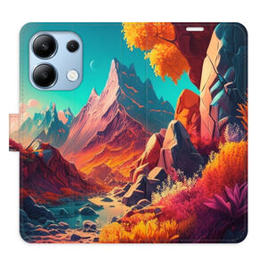 Flipové puzdro iSaprio - Colorful Mountains - Xiaomi Redmi Note 13