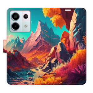 Flipové puzdro iSaprio - Colorful Mountains - Xiaomi Redmi Note 13 Pro+ 5G