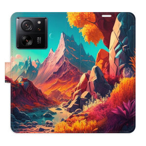 Flipové puzdro iSaprio - Colorful Mountains - Xiaomi 13T / 13T Pro