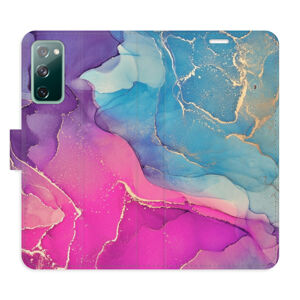Flipové puzdro iSaprio - Colour Marble 02 - Samsung Galaxy S20 FE