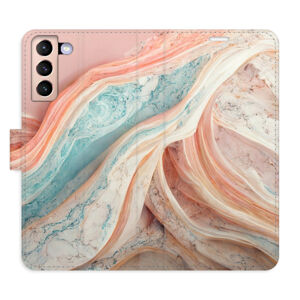 Flipové puzdro iSaprio - Colour Marble - Samsung Galaxy S21